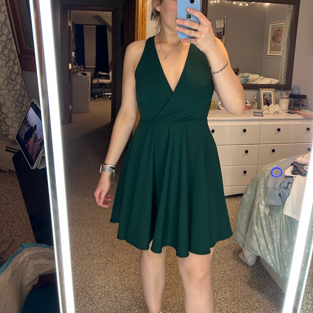 Green Lulus Dress Size S